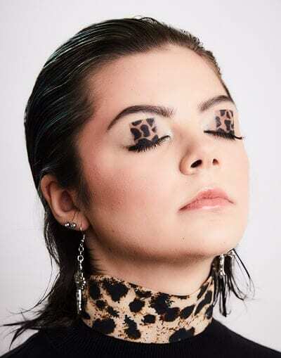 working in fashion - model eyebrows