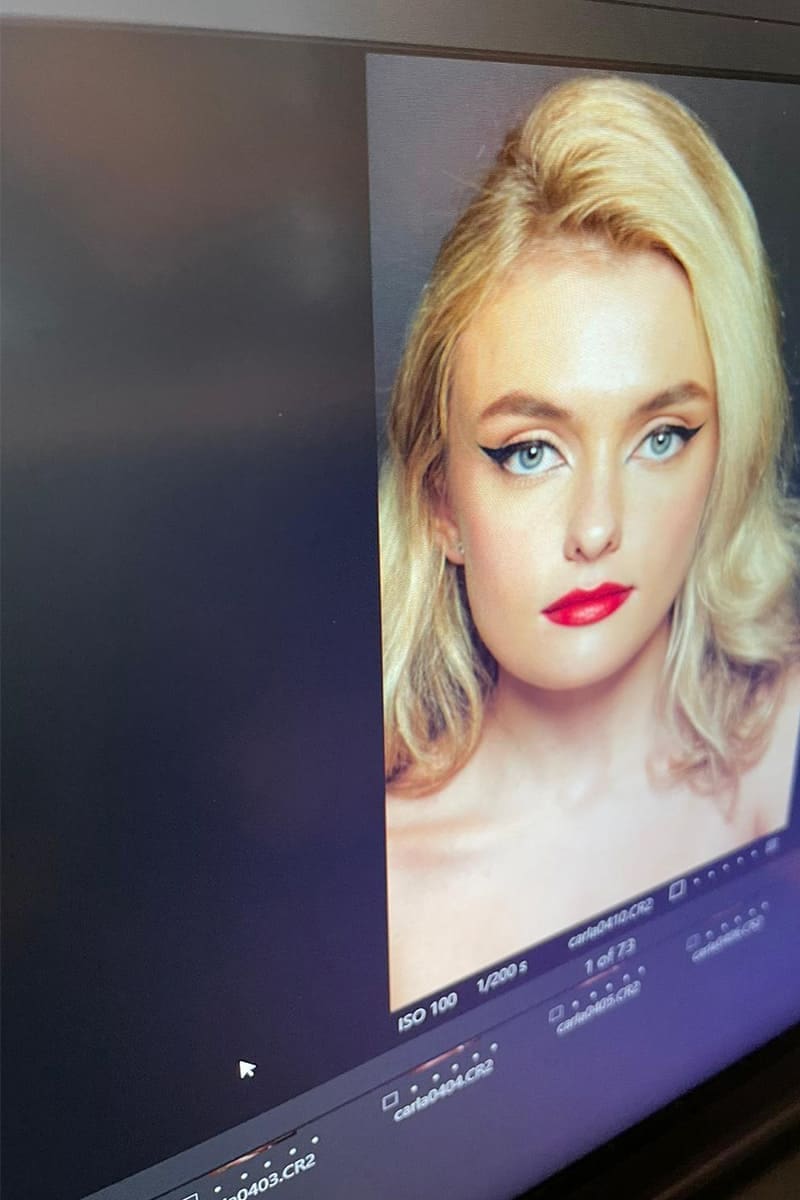 Re-training as a makeup artist