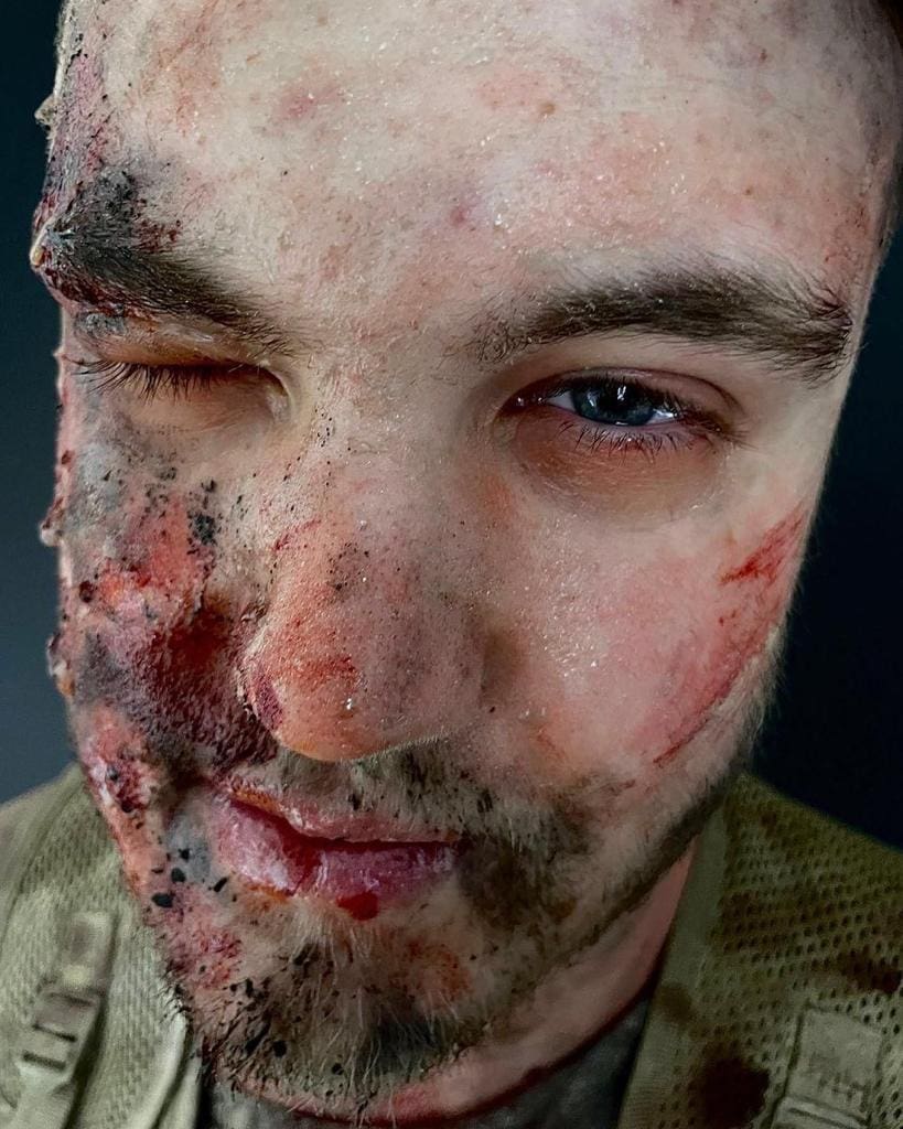 Special effects makeup work