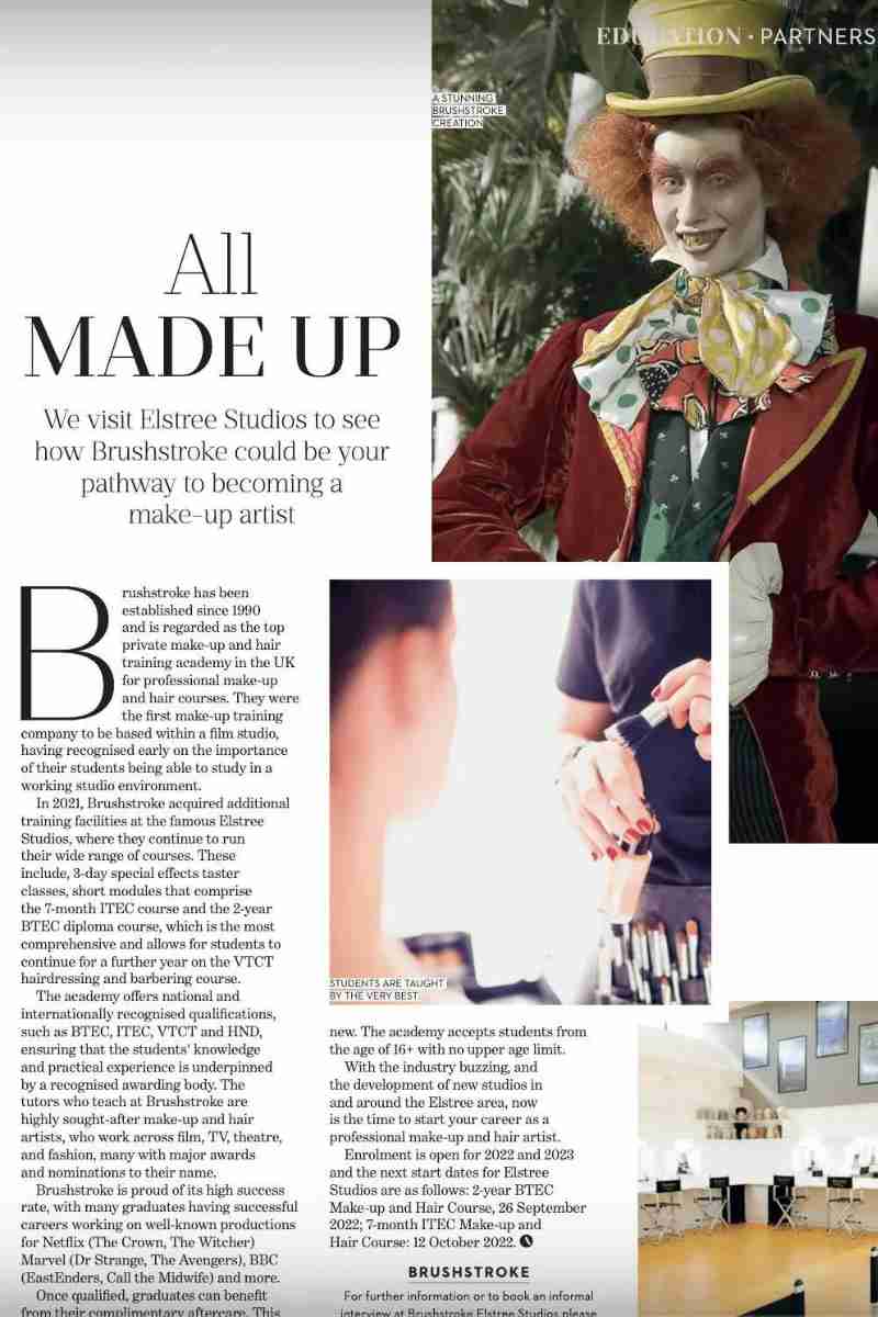 Brushstroke in the Press