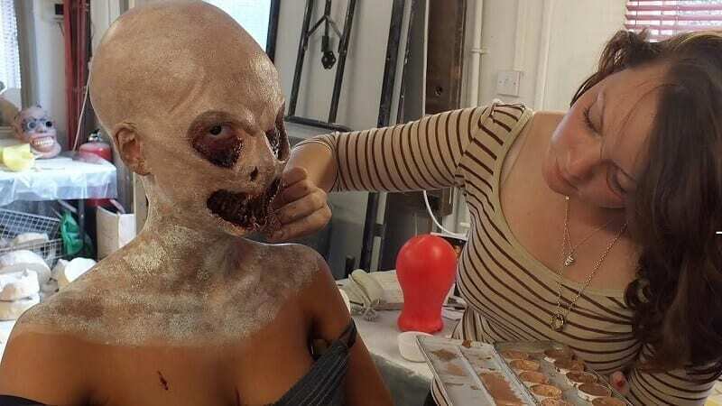 Prosthetics Makeup Course Mask (5) make-up artist gallery 13 - Brushstroke