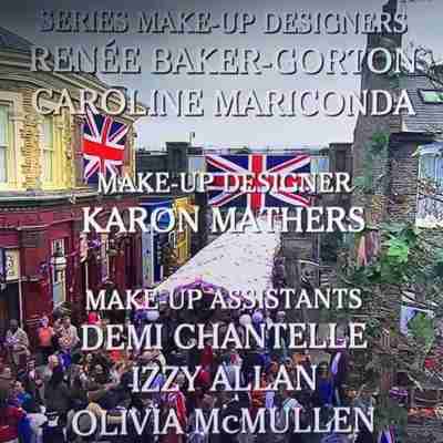 East Enders Cast with Brushstroke