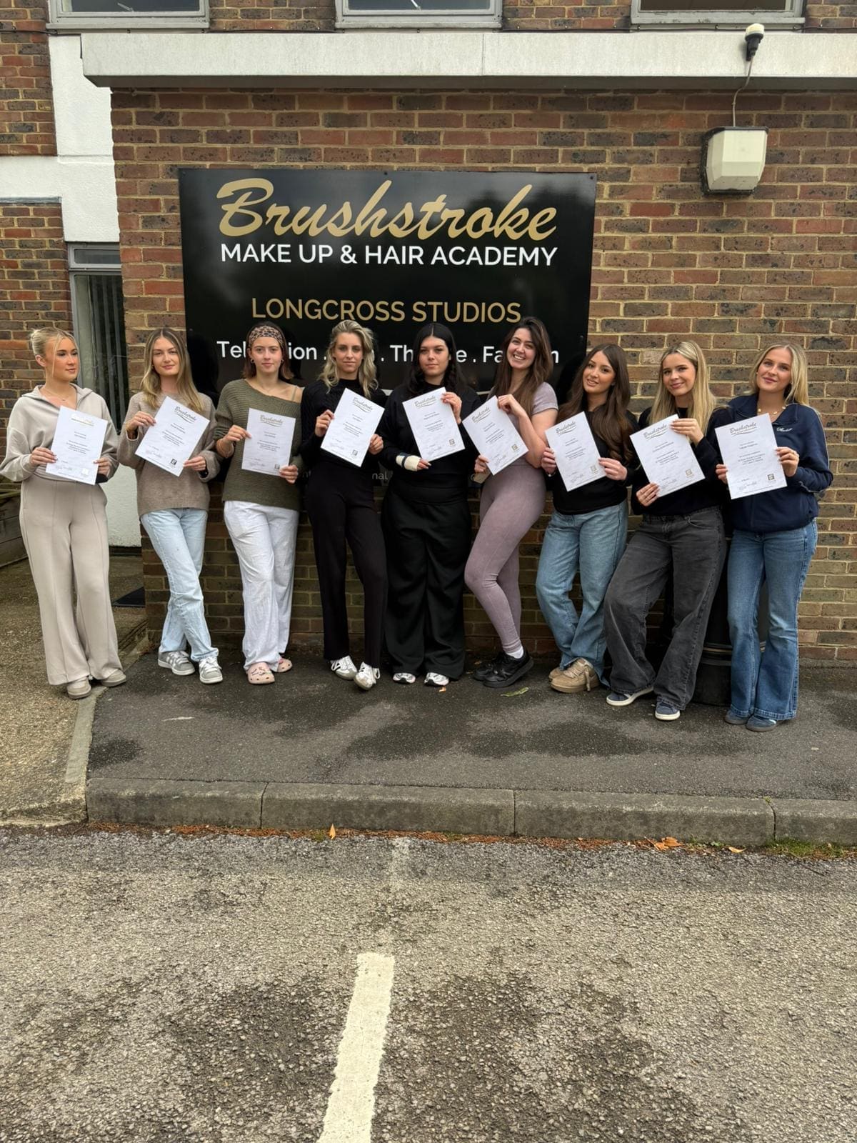 Brushstroke Hair Dressing Graduates 2025
